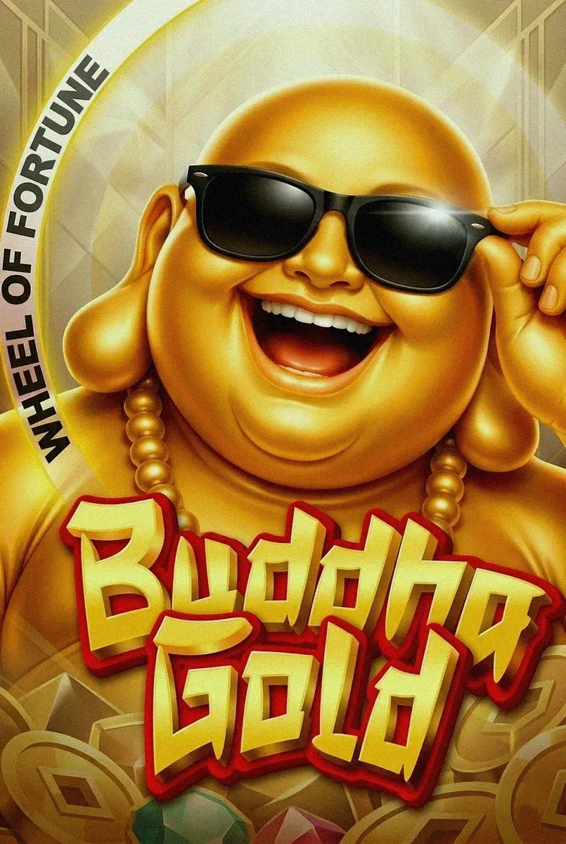Buddha gold wheel of fortune